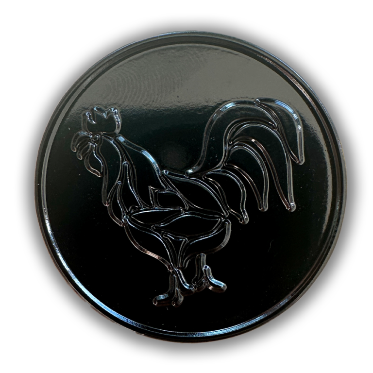 Black Dye Badge