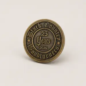 Black Country Die Struck Pin Badges