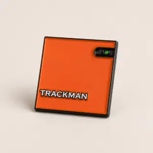 Trackman Soft Enamel Pins