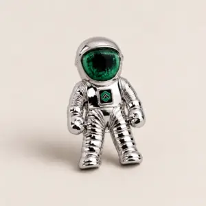 Astronaut Pin Badges