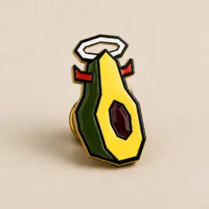 Avocado Pin Badge